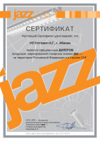 Сертификат официального дилера JazzWay