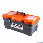 Ящик для инструмента пластиковый  560 х 235 х 280 мм с мет. замками (22") Stels