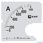 Шкала сменная для A721 800/5А-1,5 EKF