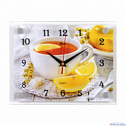Часы настенные "Чай с лимоном" 2026-124  "21 Bek"