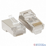 Коннектор RJ-45 TERACOM экран. 8P8C Cat.5E универс.