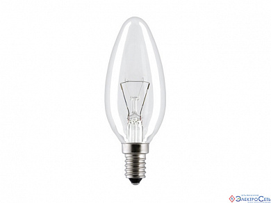 Лампа  E14  накаливания  свеча  60W  220V ДС-220-230-60 200/МС