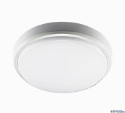 Светильник круг LED 12W 4000К 900Lm PBH - PC2-RA d155*50мм белый IP65 Jazzway