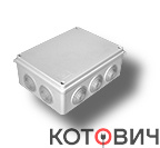 КР ОП   прям  260х175х90   IP55 серая УХЛ2, HF, НГ  Промрукав(7)