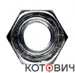 Гайка шестигранная М10  цинк (100шт)