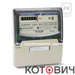 Счетчик 100А  ЦЭ6803В/1 10-100А 3ф М7 Р32 крепление дин-рейка + щиток  Энергомера