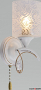 Бра настенное 1*E27 60W AU12213/1 WH+GOLD Белый + Золото