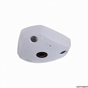 Камера панарамная AHD 3.0 Мп, объектив Fish Eye 1,29 мм, с ИК до 100м², 