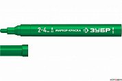Маркер-краска ЗУБР Профессионал МК-400 2-4 мм, круглый, зеленый 06325-4