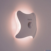 Светильник ночник LED FN2020  0.8W 8LED на магните 3*ААА  93*93*38мм 