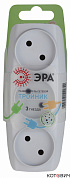 Разветвитель 3гн. б/з, белый  SP-3-W (10/60) ЭРА