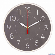Часы настенные круг d=25см, основание белое "Классика" "Рубин"