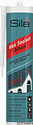 Герметик битумный для крыши Sila PRO Max Sealant Bitum черный 280 мл
