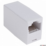 Проходной адаптер, RJ-45(8P-8C), UTP неэкран., кат. 5e, (гнездо-гнездо) PROconnect