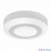 Светильник LED накл  кругл  6W 4000K d105*31мм 350Lm с подсветкой белая NRLP-BL IP20 IN HOME