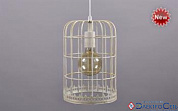 Подвес 1*E27 60W РС21179 WT+FG/1P Клетка