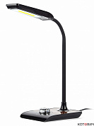 Светильник настольный LED 10W NLED-473-10W-BK черный с деревом  ЭРА