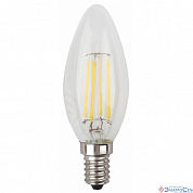 Лампа  E14  F-LED  Свеча    7W  2700K  В35  CL  695Lm  220V  ЭРА