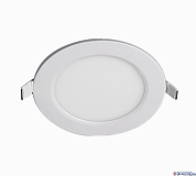 Светильник LED встр кругл  6W 6500K d120(110)мм 400 Lm WH PPL-R IP40 Jazzway