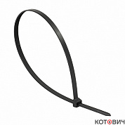 Хомут нейлоновый, черный 7,6x350 мм, (100 шт./упак) P6.6 FlexLockPROxima (1)