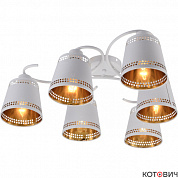 Люстра потолочная 6*E14 40W 9166-306 модерн Rivoli Yvonne