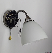 Бра настенное 1*E27 60W AU11037/1 BKPL Черный перламутр
