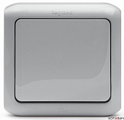 Выключатель 1кл о/у серый  IP44 Quteo 782330