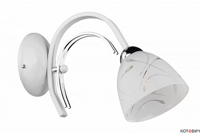 Бра настенное 1*E27 SL1003/1W Белый Вислока