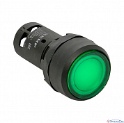Кнопка зеленая возвр         SW2C-10D          1р,   подсв 24В, монолит IP54 (ЭКФ)