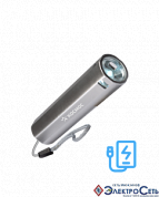 Фонарь ручной LED  1,0W 116Lit 3 режима 1200mAh аккум/1WLED/линза  КОСМОС