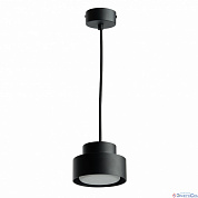 Подвес 1*GX53 12W HL3678 D75*H110 черный 