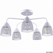 Люстра потолочная 5*E27 60W РС21524 WT/5C