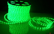 Дюралайт зеленый на свет-х 18*11мм 3жилы 72LED на 1м Feron (50м)                    