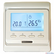 Терморегулятор E 51.716 WI FI (цвет белый,белая коробка), программируемый, два датчика температуры -