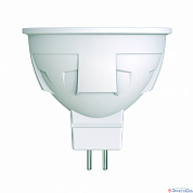 Лампа  GU5.3  LED  6W  4000К  500Lm  230V  JCDR-6W/NW/GU5.3/FR/DIM  PLPO1WH  UNIEL