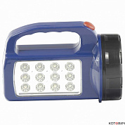 Фонарь прожекторный LED 12+1LED поисковый 3*АА Stern