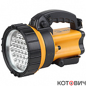 Фонарь прожекторный LED FA37M/PA-603 36xLED литий 3Ач ЗУ 220V+12V карт  ЭРА