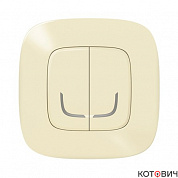 Выключатель 2кл умный беспроводной сл. кость Valena Allure Netatmo 752687