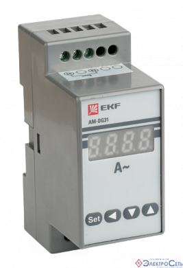 Амперметр AD-G31 цифровой на DIN однофазный EKF PROxima 