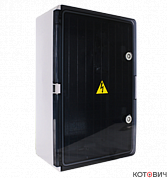 Щит ( 450х300х160 ) ЩМПпл  прозрачная дв. IP65 KRZMI 