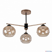 Люстра потолочная 3*E27 60W 13116/3B CPGD+MBK BR 