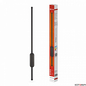 Бра настенное LED 15W 3000K 1050Lm ESTETIKA LUV-80B-30BL 800*50*25мм черный IN HOME