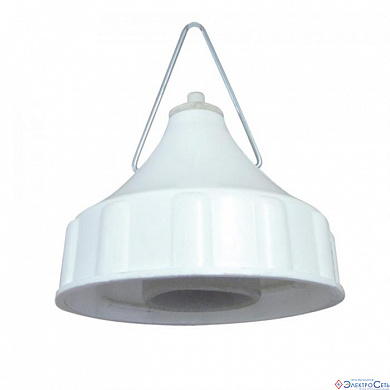 Основание Светильник без стекла НСП 03-60 корпус пластик белый (03233)