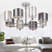 Люстра потолочная 8*E14 40W 2081-308 классика Rivoli Ebony 