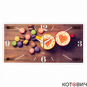 Часы настенные 1939-018 Кофе на двоих Рубин