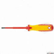 Отвертка диэлектрическая РН 0 х 75 мм , CrMo, до 1000 В, двухкомп. рукоятка Insulated Matrix
