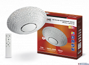 Светильник потолочный LED  75W 3000-6500K 6000Lm COMFORT CRYSTAL с пультом IN HOME 