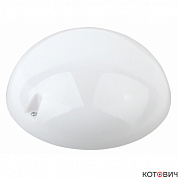 Светильник НБП 06-60-002 Сириус поликарбонат круг матовый 60W Е27 d220 IP54 ЭРА