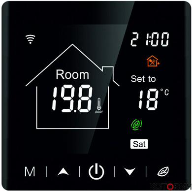 Терморегулятор Grandeks 05H WI-FI Black