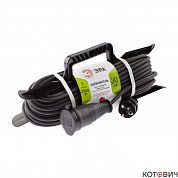 Удлинитель на рамке 1 гн, 30м, с/з КГ 3x1.5  UFx-1e-3x1,5-30m-IP44(KG) ЭРА